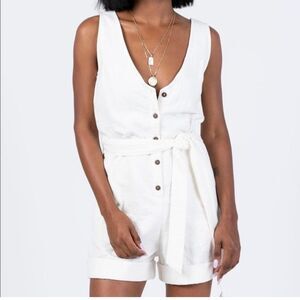 MINKPINK white romper